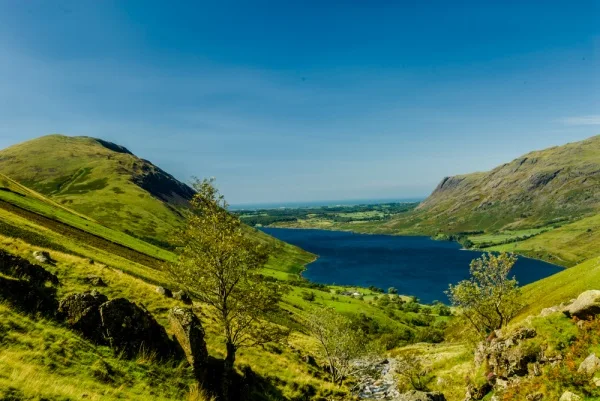 Wastwater from Lingmell Gill