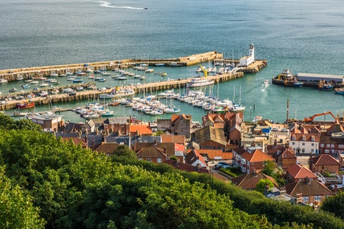 South Bay, Scarborough, from Scarborough Castle