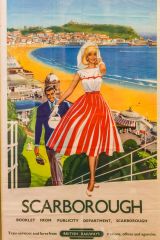 Scarborough railway poster, 1959