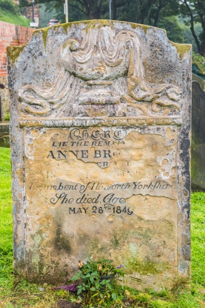 Anne Bronte's grave, St Mary's Church
