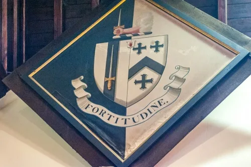 One of 4 Nelthorpe funeral hatchments