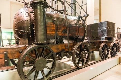 'Puffing Billy' locomotive, 1813