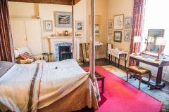 A first-floor bedroom