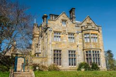 The garden frontage of the Victorian house