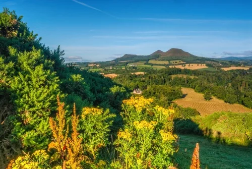 The Eildon Hills from Scott's View