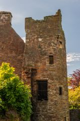 Remains of the ruined tower