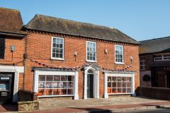 A Georgian building, now a shop, on the High Street
