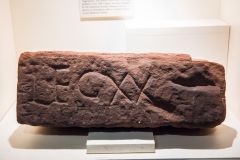 1st century building stone inscribed to the 20th Legion