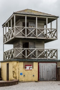 The replica Roman watchtower