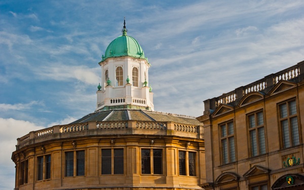 The Sheldonian Theatre from Broad Street