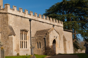 South porch of Shellingford, St Faith church