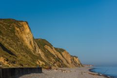 Cliffs at the western end of the Promenade