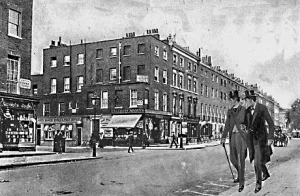 Victorian print of Baker Street