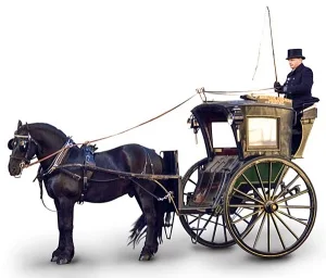 The Hansom cab