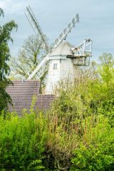 Shipley Windmill from St Mary's Church