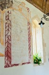 Wall paintings, north wall
