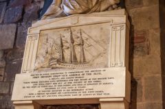 Admiral John Benbow memorial, 1702
