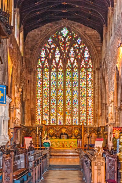 Shrewsbury, St Mary's Church - History, Travel, and accommodation