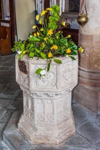 The 15th-century font