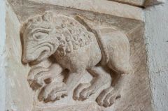Lion corbel, tower crossing