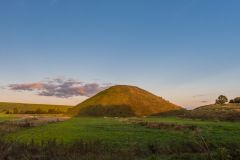 Silbury Hill at sunset