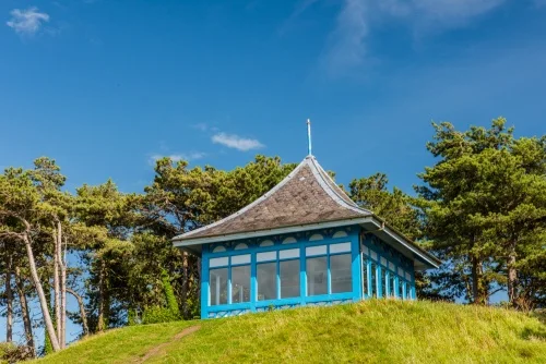 The Victorian pagoda on Silloth Green