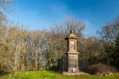 Approaching the monument from the north east
