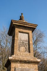 The north side of the monument