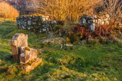 The MacQueen burial aisle