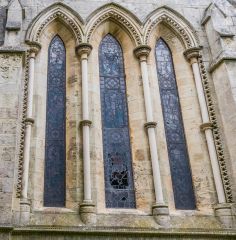 13th-century lancet windows