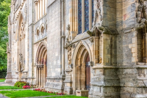 St Denys' Church, Sleaford, west front