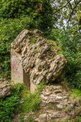The ruins of Sleaford Castle