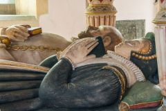 Sir Thomas and Lady Faith St Paul effigies