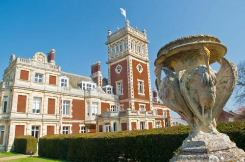 The Hall from the formal gardens