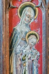 St Anne and the Virgin Mary