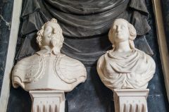 Busts of John and Anna Wentworth, c. 1651