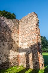 The wall still stand to a great height