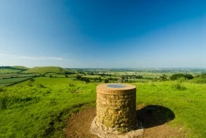 The view from the castle