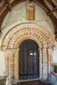 The 12th century south doorway
