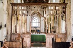 The medieval rood screen