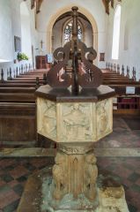 The 13th century font
