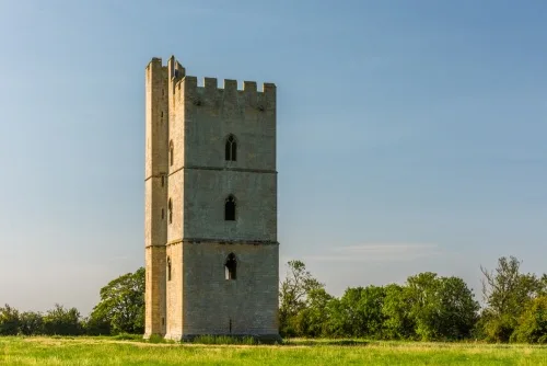 The tower from the north