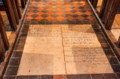 18th century Clackson grave slabs