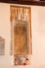 14th century canopied niche