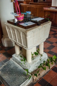 The 12th century font