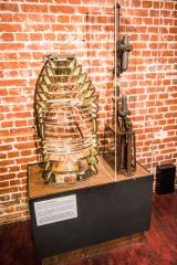 Souhsea Castle lighthouse lens