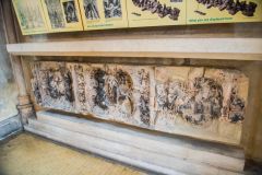 Remains of Pugin's 1848 high altar frontal