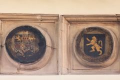 Norton family heraldic plaques