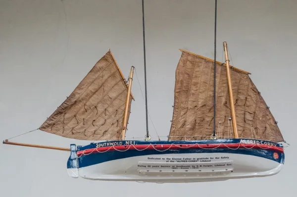 Alfred Corry lifeboat model
