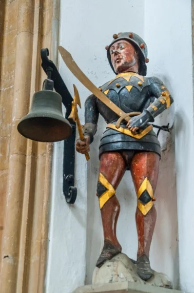 The 15th century mechanical figure of Southwold Jack